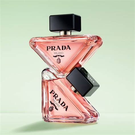 Prada perfume triangle bottle